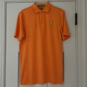 Masters Kids Orange Golf Shirt